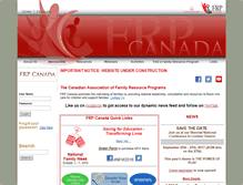 Tablet Screenshot of frp.ca